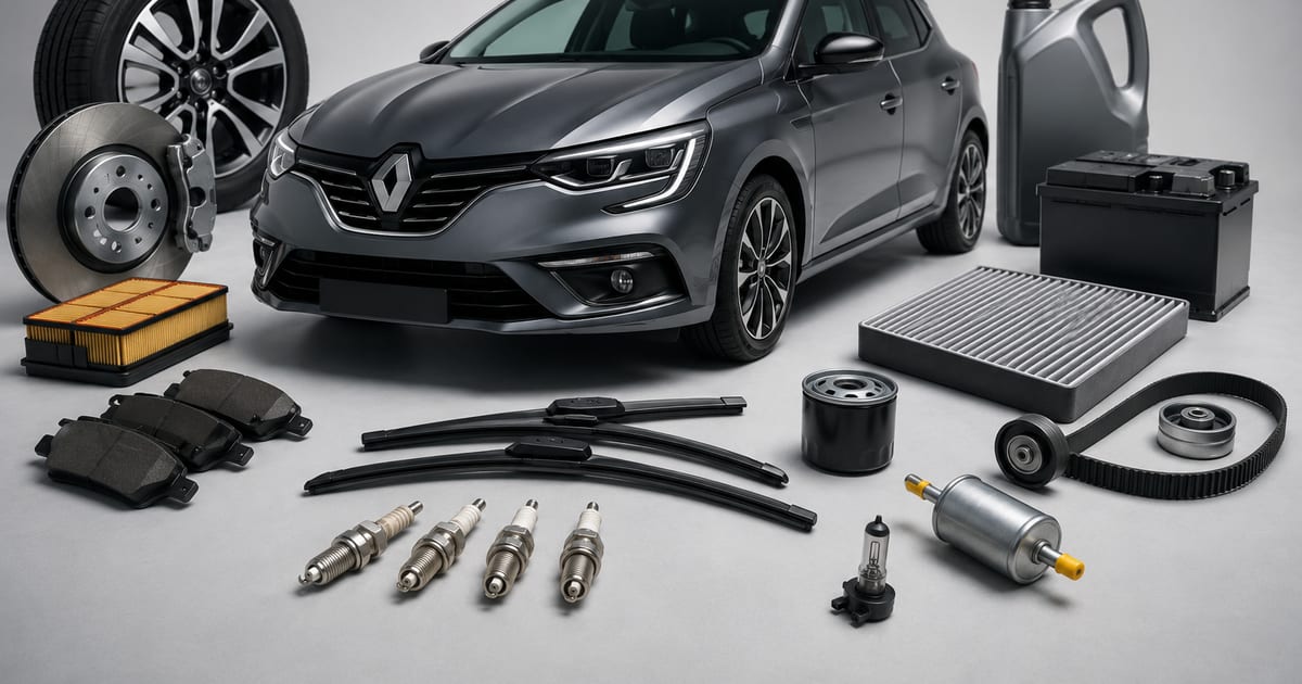 Technicien Renault effectuant une révision complète dans un atelier officiel