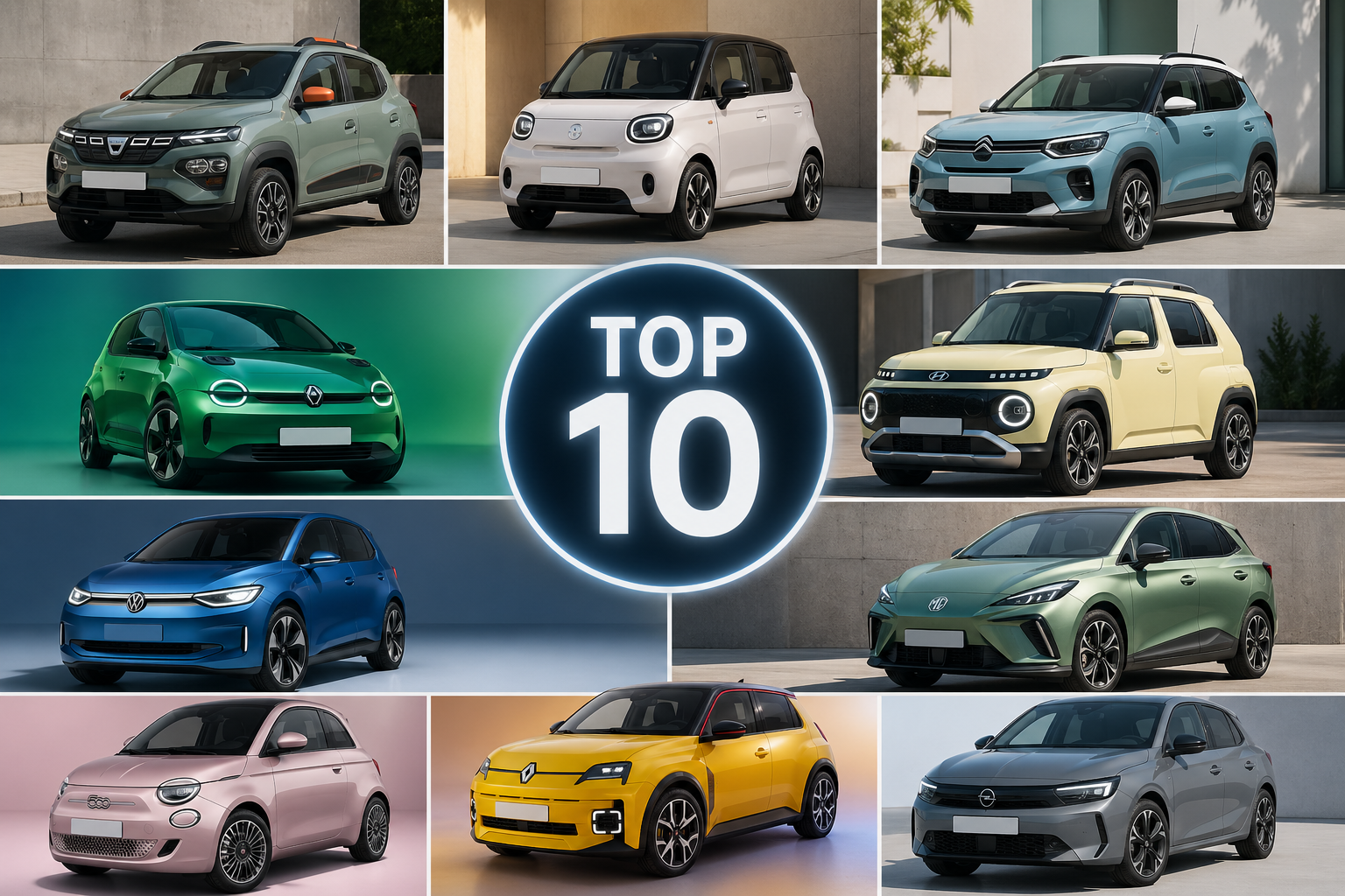 Top 10 des voitures électriques les moins chères en 2026
